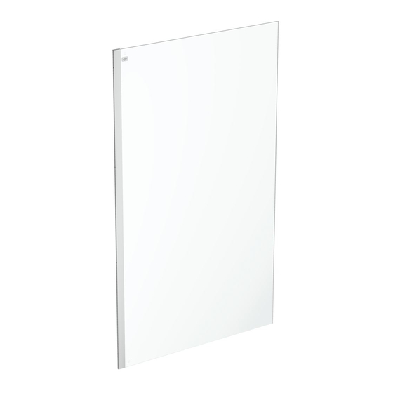 Ideal-Standard IS K9379EO CONN.NEW WLK-IN 120 Manual For Use, Installation And Maintenance