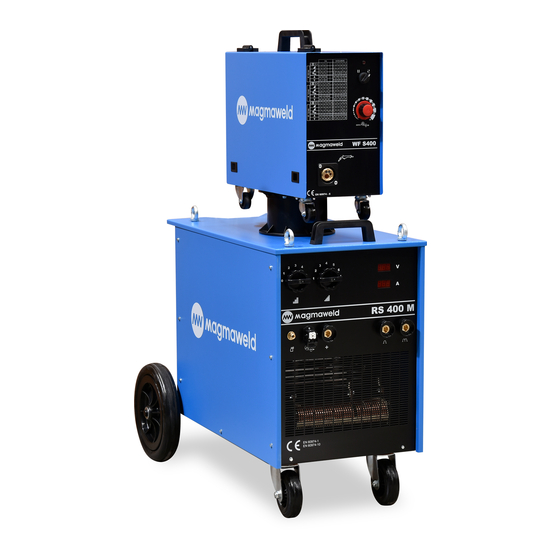 Magmaweld RS 350 M User Manual