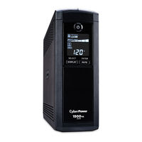 CyberPower CP1000AVRLCDa User Manual