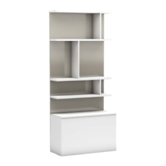 Multimo 218-ROYAL BOOKCASE 100 Assembly Instructions Manual