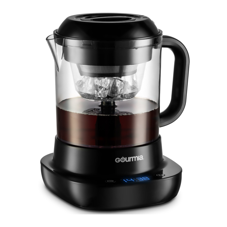 Gourmia GCM-6850 - Automatic Cold Brewer Coffee Maker Manual