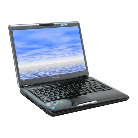 Toshiba Satellite U405-S2915 Specifications