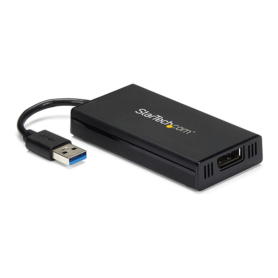 StarTech.com USB32DP4K Instruction Manual