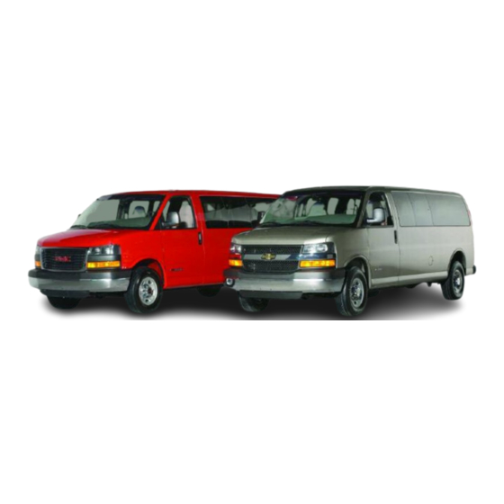 GMC 2006 Savana Manual