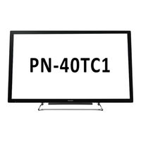 Sharp PN-L703A Operation Manual