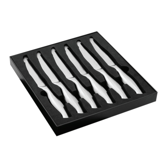 Wolfgang Puck 6 Piece Steak Knife Set Use And Care