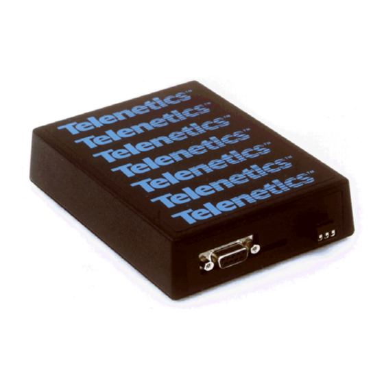 Telenetics MIU2.4 Installation, Operation & Diagnostics