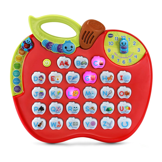 VTech ABC Learning Apple Manuals