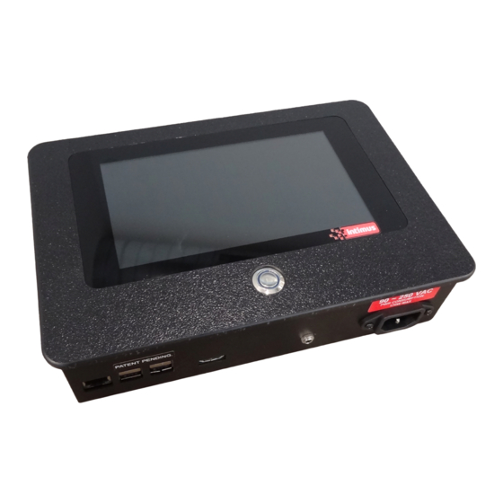 Intimus Auditor Pro Operator's Manual
