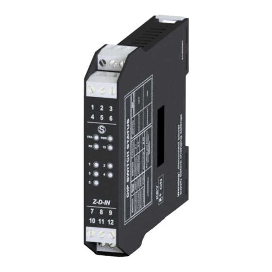 Seneca Z-D-IN Installation Manual