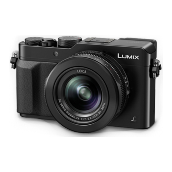 Panasonic LUMIX DMC-LX100GN Manuals