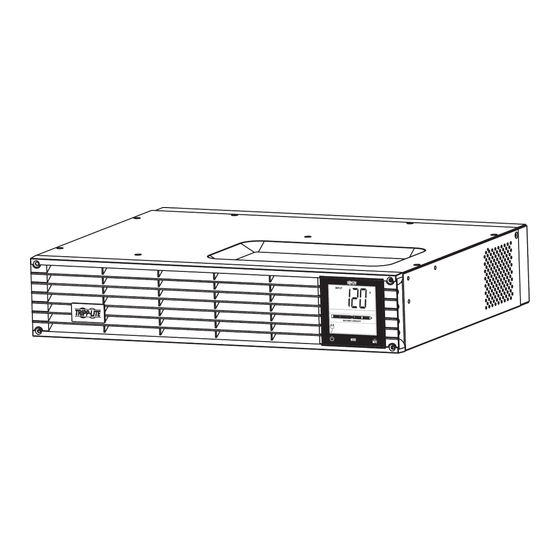 Tripp Lite SmartPro ST1000RMX2UN Owner's Manual