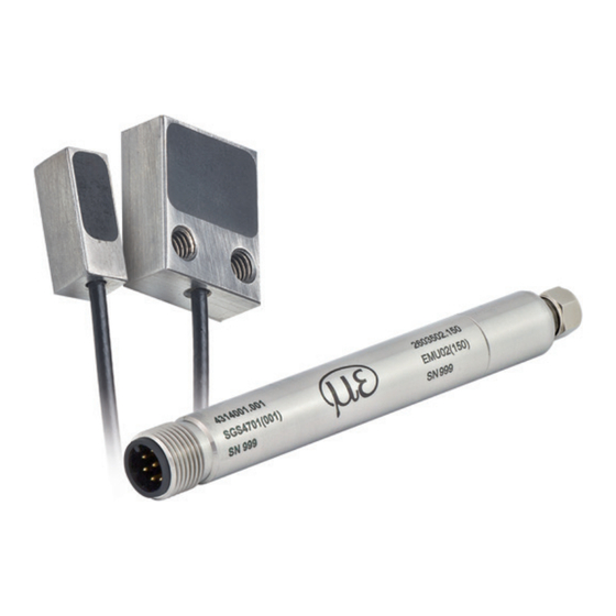 MICRO-EPSILON eddyNCDT SGS 4701 Instruction Manual
