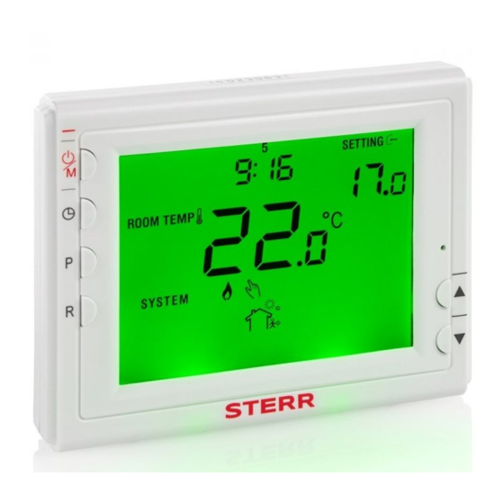 Sterr RTW501 Instruction Manual
