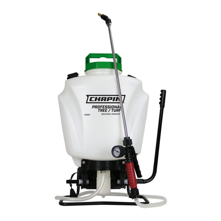 Chapin 61900 Manual