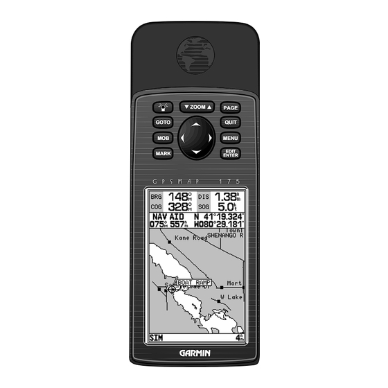 Garmin GPSMAP 175 Owner's Manual