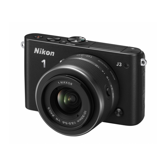 Nikon 1 J3 Reference Manual