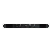 Marshall Electronics four-channel stereo analog audio monitoring system. Operating Instructions Manual