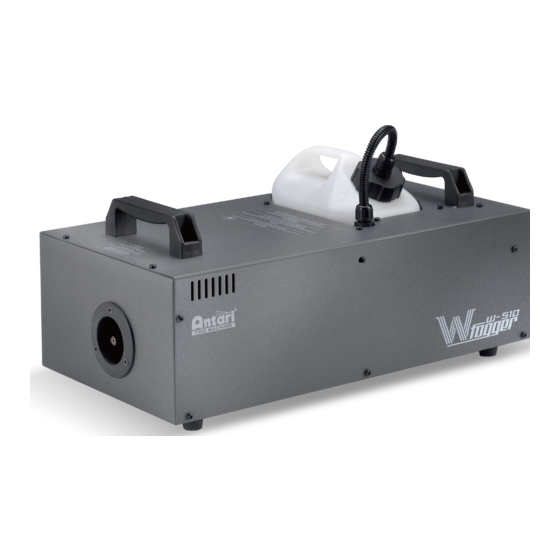 Antari W-508 User Manual