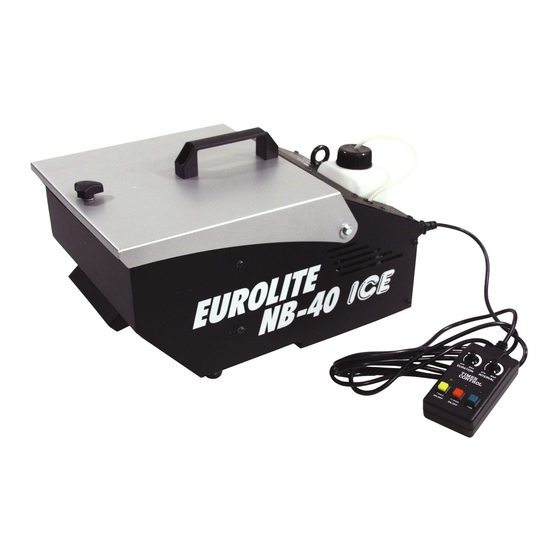 EuroLite NB-40 ICE User Manual
