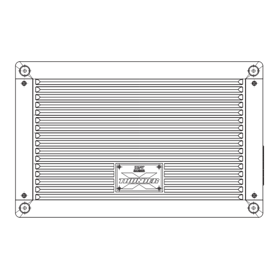 MTX XTHUNDER125.4 Manuals