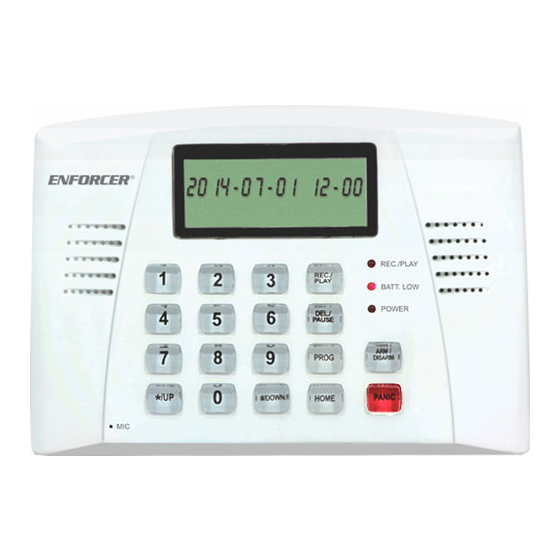 ENFORCER E-921CPQ Manual