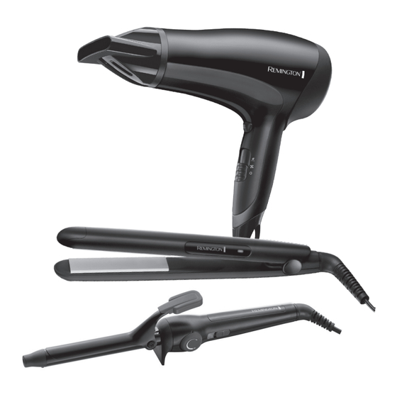 Remington Complete Hair Gift Pack CI5219GPR User Manual