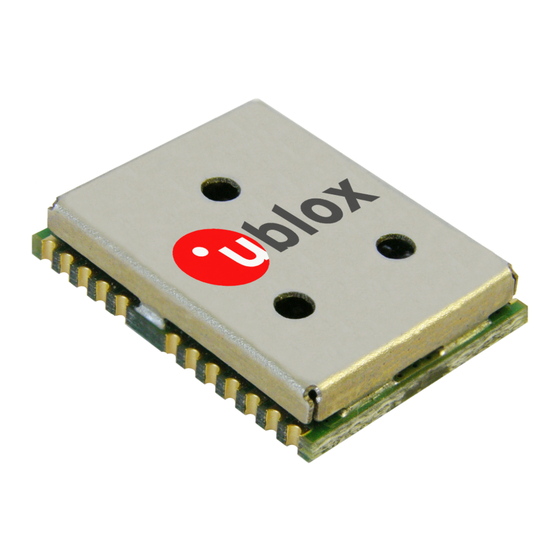 u-blox NEO-5 Series Hardware Integration Manual