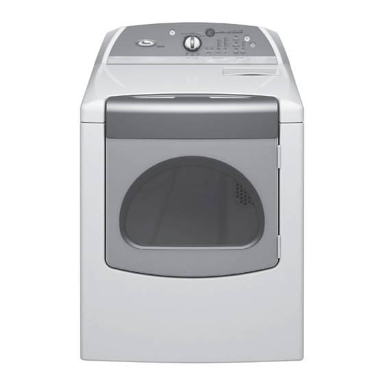 Whirlpool cabrio WED6200S Dimensions And Installation