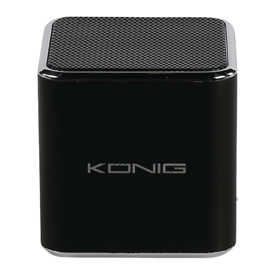 König CSBTSP100 Manual