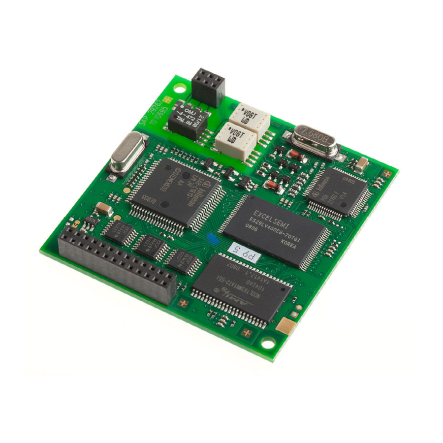 User Manuals: insys icom i-modul ISDN HIX V4 Hardware