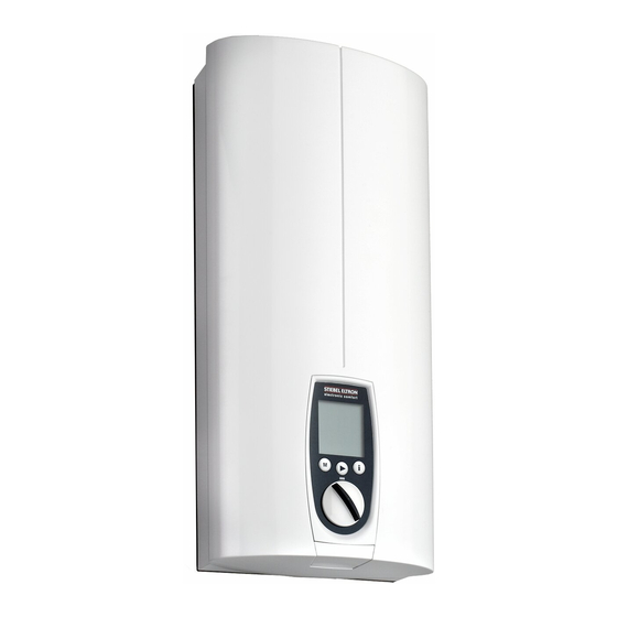 STIEBEL ELTRON DHE SL Quick Start Manual