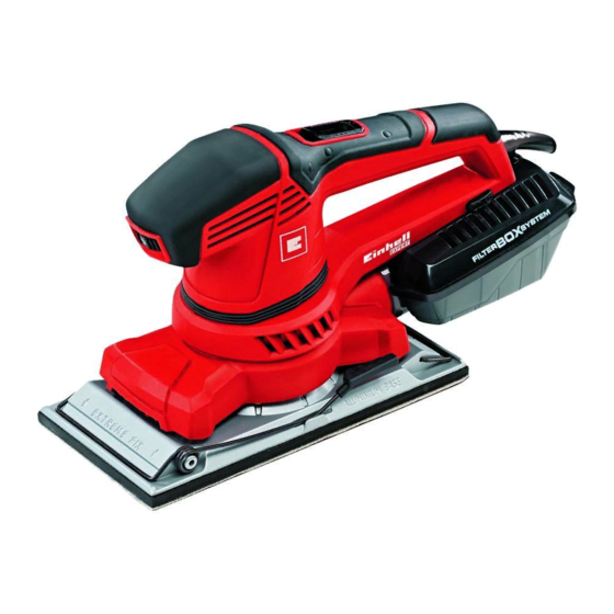 EINHELL TE-OS 2520 E Operating Instructions Manual