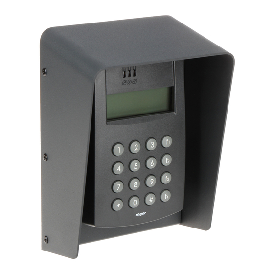 Roger MCT68ME-IO Operating Manual