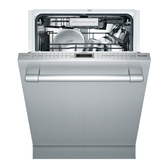 Thermador DWHD870WFP Quick Start And Safety Manual