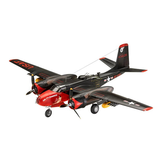 REVELL A-26B Invader Instructions Manual