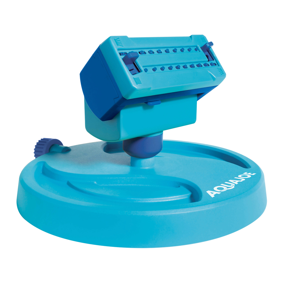 Aqua Joe AJ-OSPR20 - Mini Gear-Driven Oscillating Sprinkler Manual