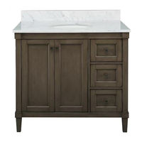 Home Decorators Collection ROSECLIFF RCGRVT3722D Use And Care Manual