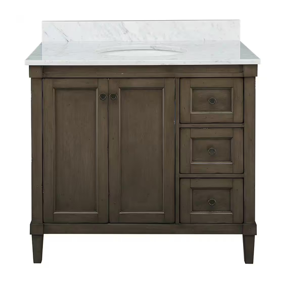 Home Decorators Collection ROSECLIFF RCGRVT3722D Use And Care Manual
