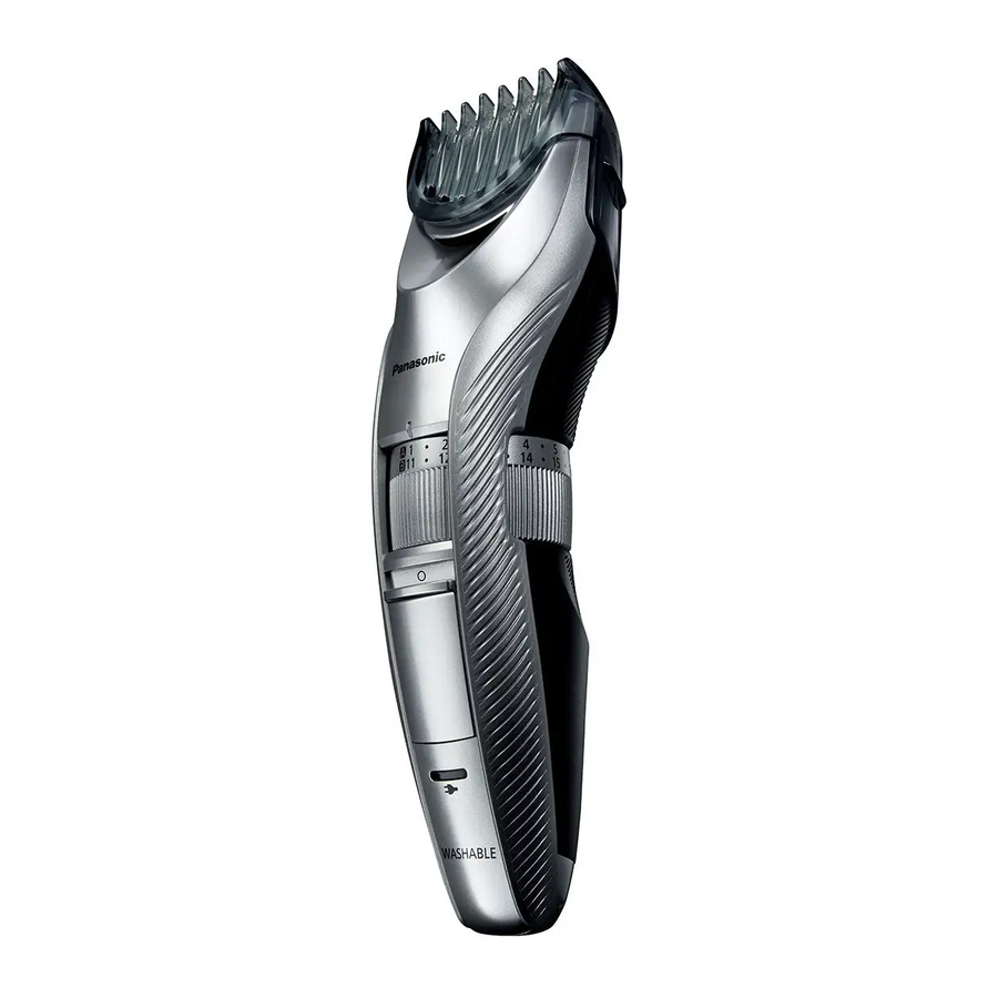 Panasonic ER-GC71, ER-GC51 - Hair Clipper Manual