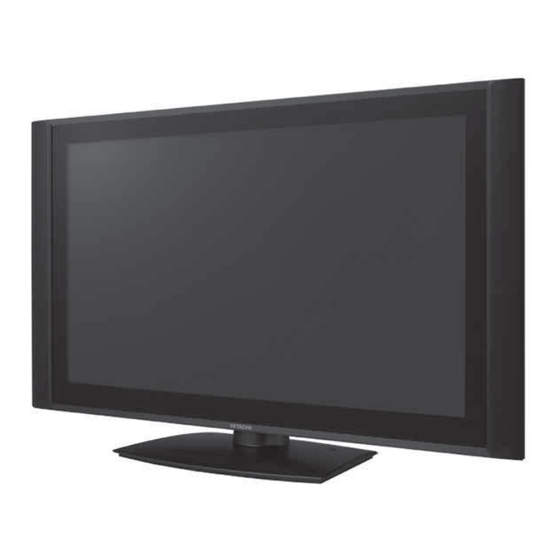 Hitachi 42PD9500TA User Manual