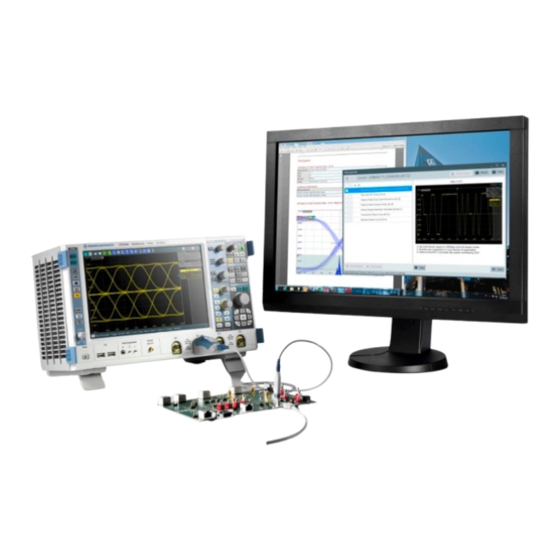 Rohde & Schwarz RT-ZF2 Manual