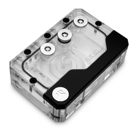 EK-Quantum Kinetic FLT 80 D5/DDC Body User Manual