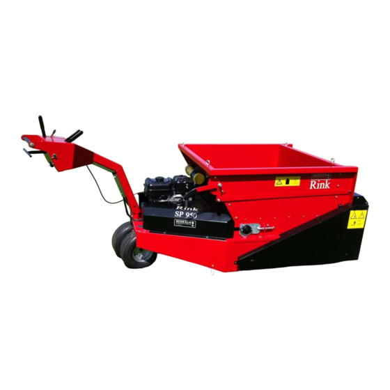 Redexim RINK SP950 User Manual