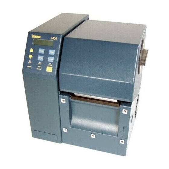 Intermec EasyCoder 3400d User Manual