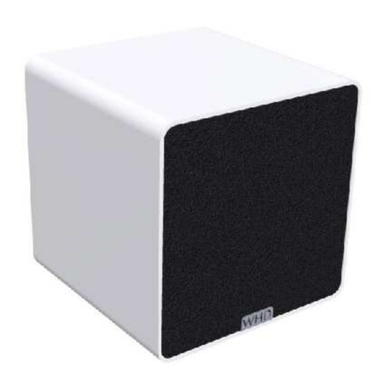 WHD Qube BT Manual