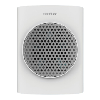 cecotec READYWARM 1570 MAX CERAMIC ROTATE SMART WHITE Instruction Manual