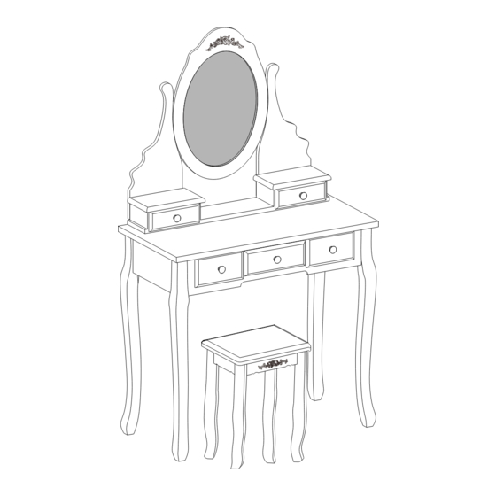 Songmics RDT09 Assembly Instructions Manual