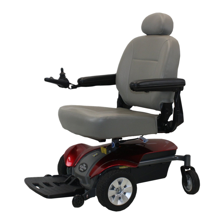Pride Mobility TSS300 Manuals