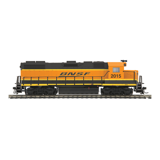 MTHTrains GP38-2 DIESEL ENGINE Operating Instructions Manual
